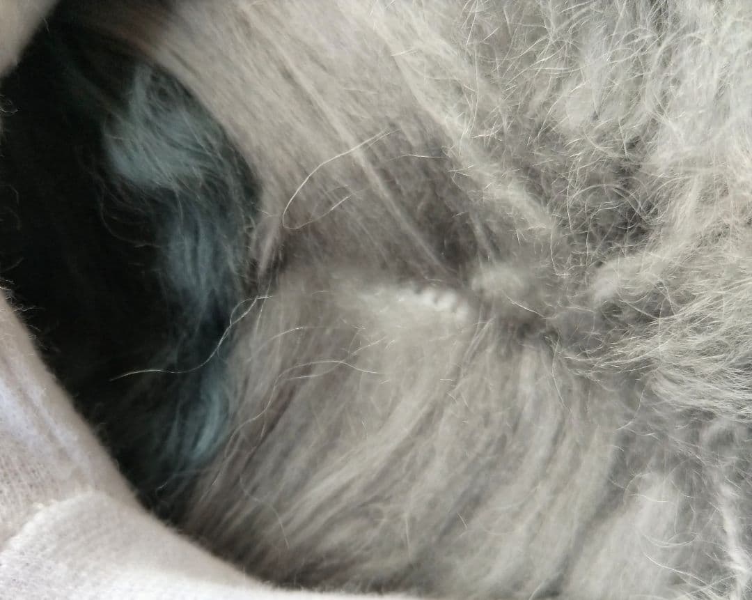 ニチロ毛皮 ムートン クッション 3色 美品