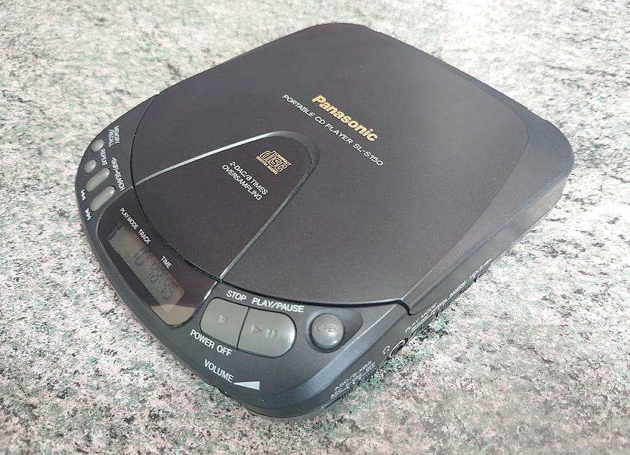 ★動作品★ Panasonic SL-S150 ポータブルCDプレイヤー 日本製