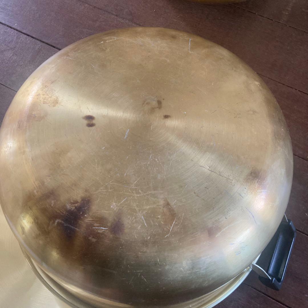 ラーメンうどん湯切りてぼ すいのう アルミ両手鍋 セット