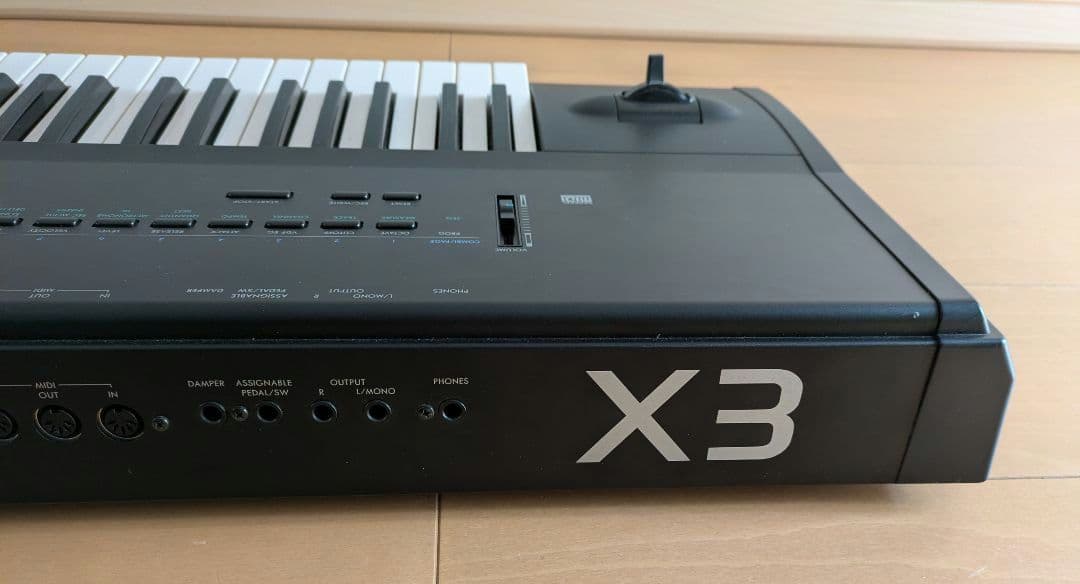KORG X3 シンセサイザー 純正FDD動作品 テストモード基本動作確認済み