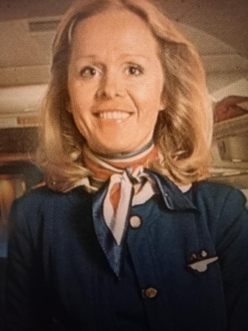 1970年代　パンナム　CA　制服　ボタン　パンアメリカン航空　スチュワーデス