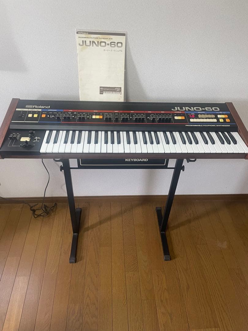 ♡Roland JUNO-60 シンセサイザー スタンド&ハードケース付♡