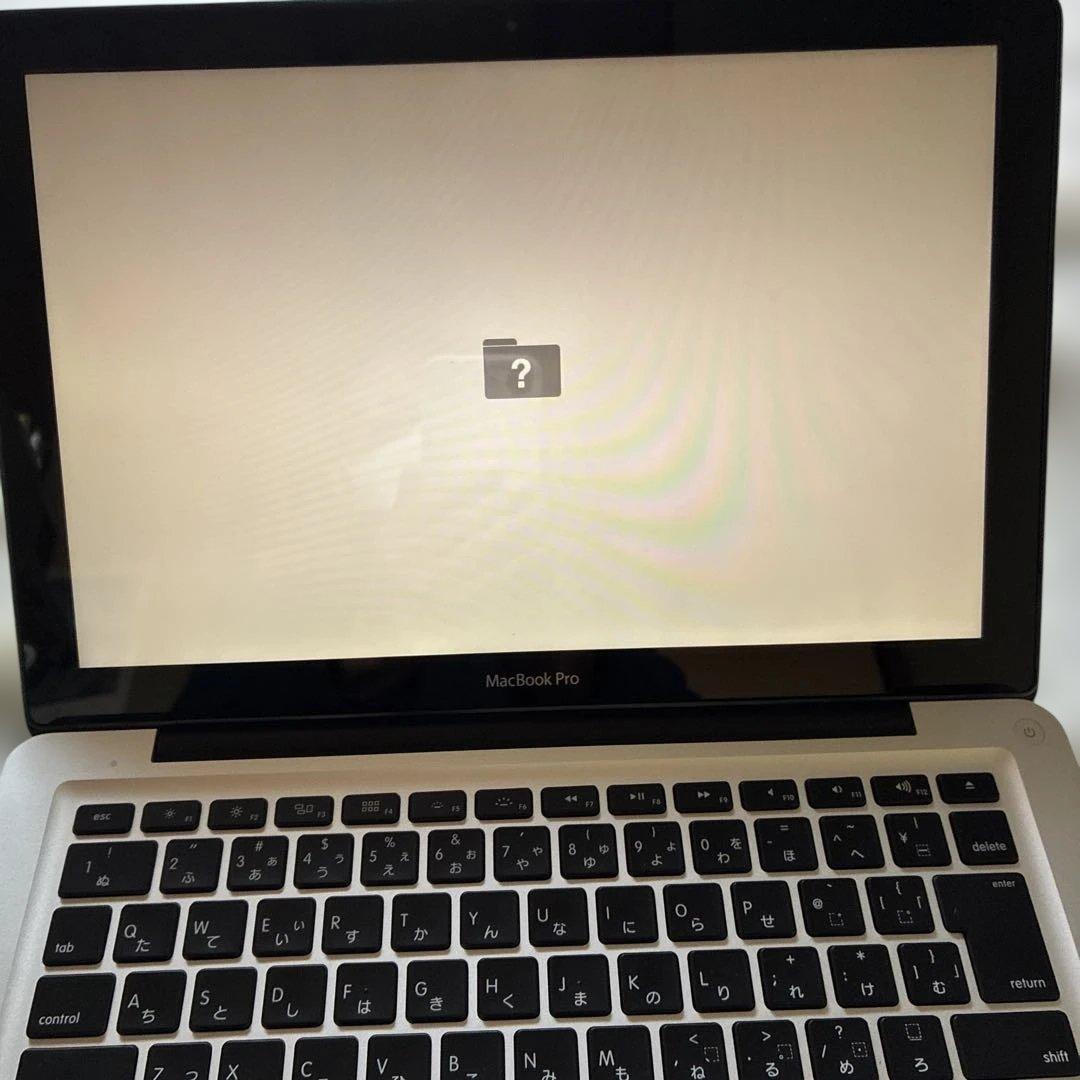 [ジャンク扱い]外観美品macbookpro2012