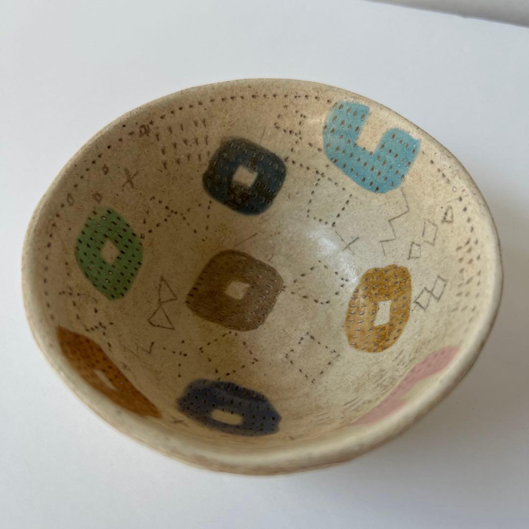 佐藤尚理さん　bonoho ドットデザインのボウル　2個