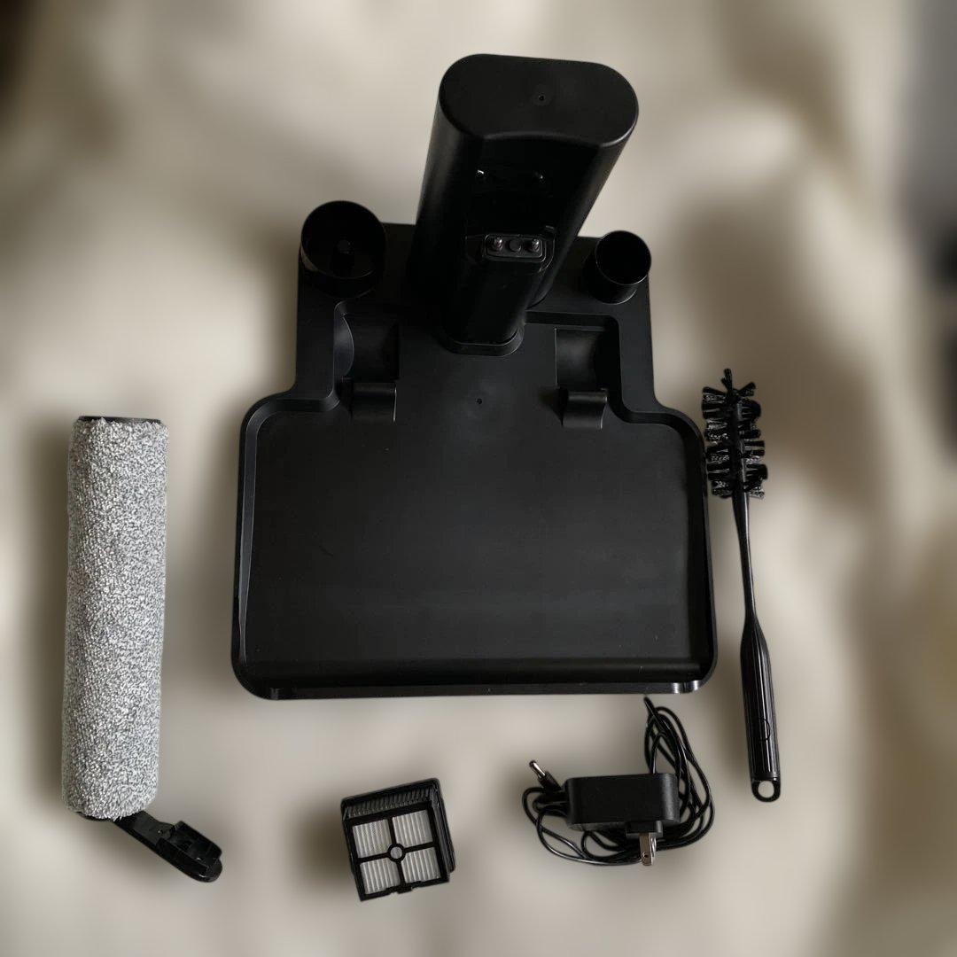 水拭き掃除機 ミンドーアクアエックスMIA-N001BLK スティッククリーナー