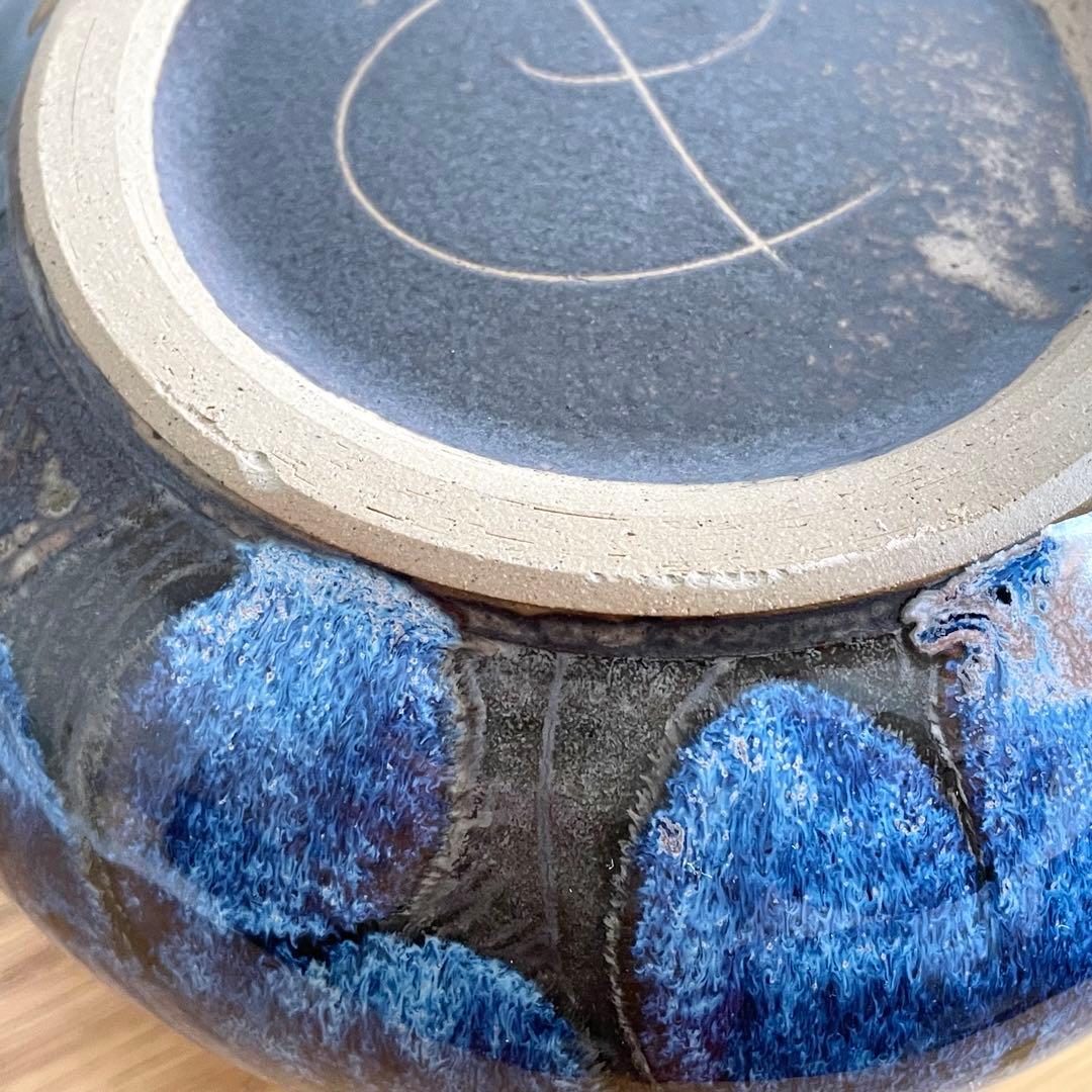 英国ビンテージ Crich pottery フラワーベース 花瓶 Denby