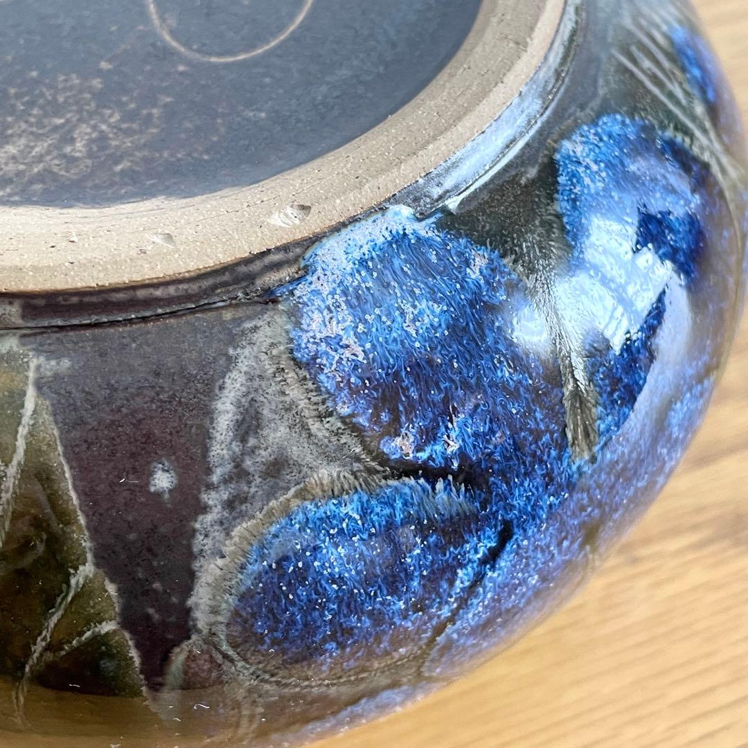 英国ビンテージ Crich pottery フラワーベース 花瓶 Denby