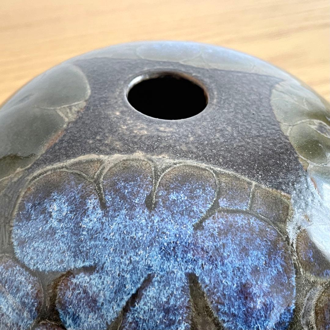 英国ビンテージ Crich pottery フラワーベース 花瓶 Denby