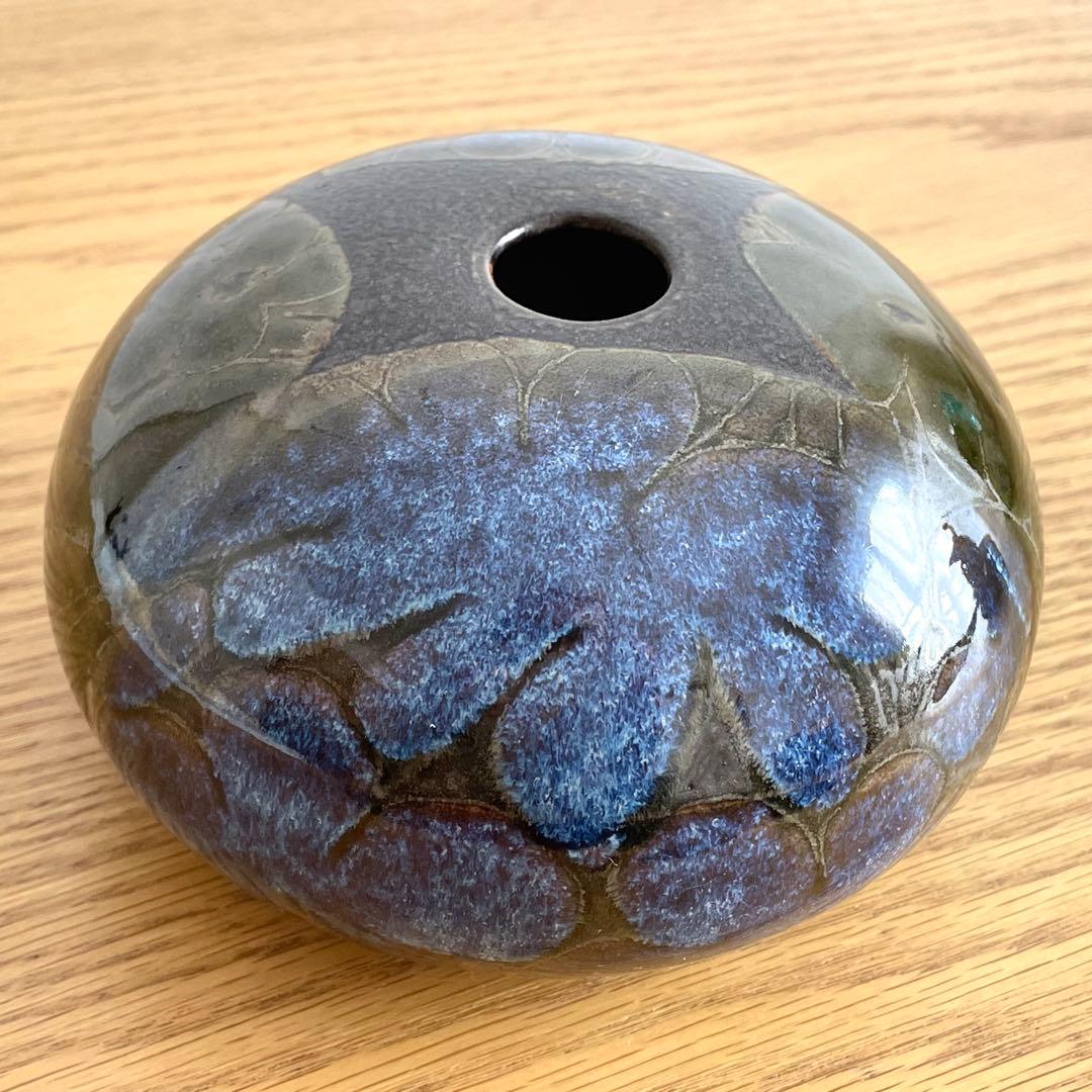 英国ビンテージ Crich pottery フラワーベース 花瓶 Denby