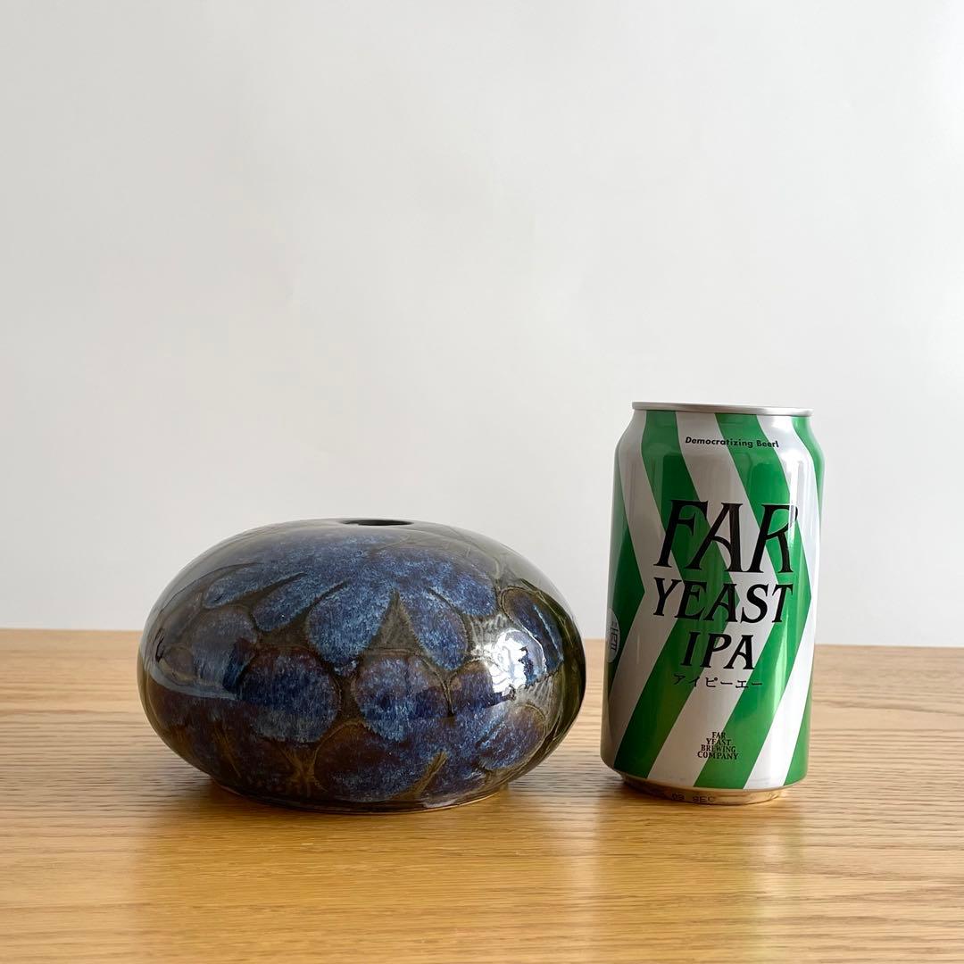 英国ビンテージ Crich pottery フラワーベース 花瓶 Denby