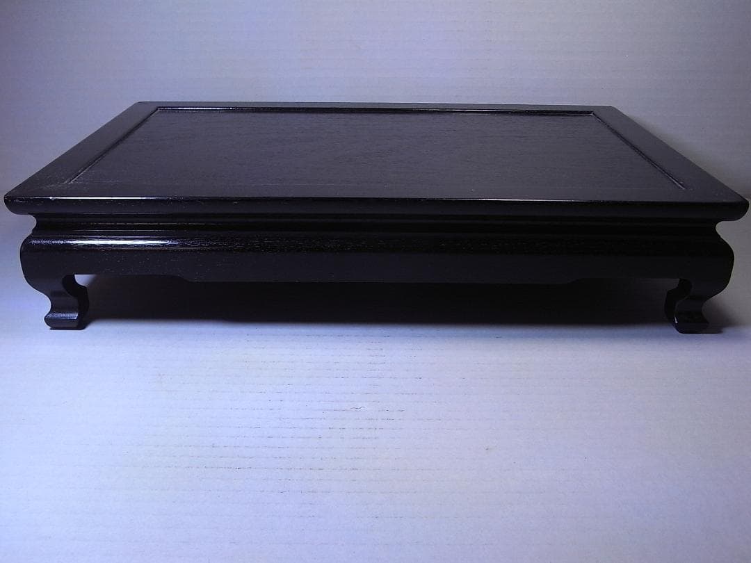 高級唐木花台 48×31×高10cm　重約2400g