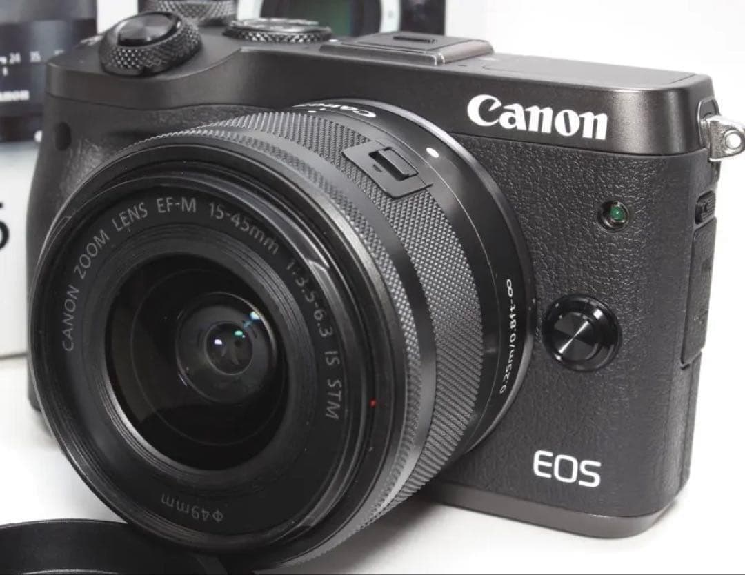 ❤️Wi-Fi＆Bluetooth搭載❤️Canon EOS M6 ブラック
