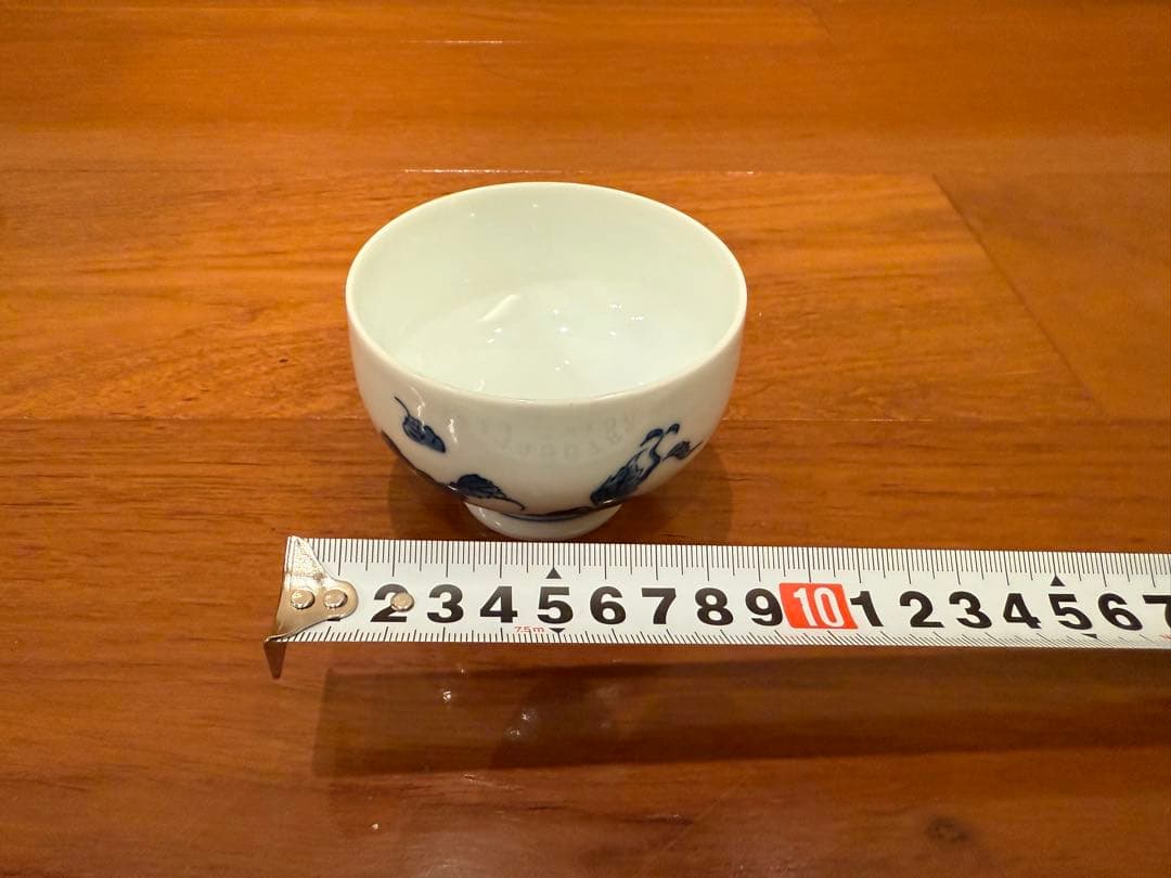 鍋島焼　畑萬陶苑 染　楼閣山水図 21枚セット(5種)