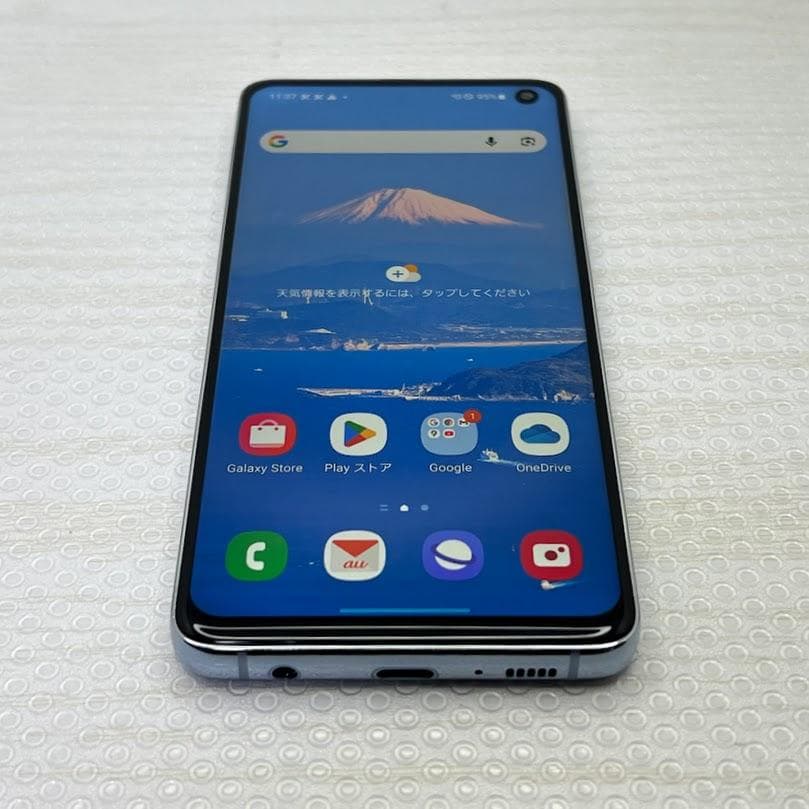 Galaxy S10◆ 8GB/128GB / SCV41プリズムブルー※訳アリ