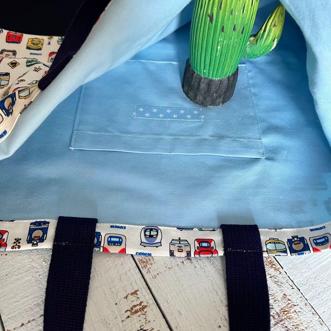 電車/新幹線/SL/特急柄☆入園入学4点セット