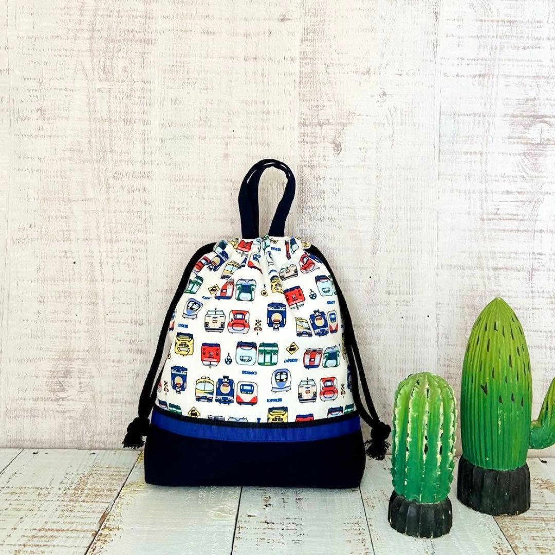 電車/新幹線/SL/特急柄☆入園入学4点セット