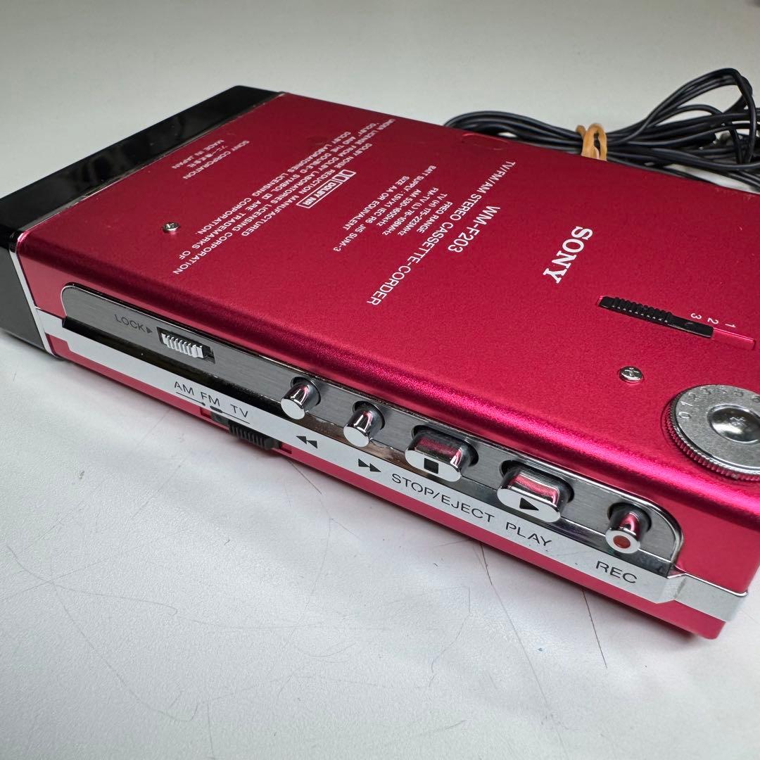 リ*能様 ジャンク SONY RECORDING WALKMAN WM-F203