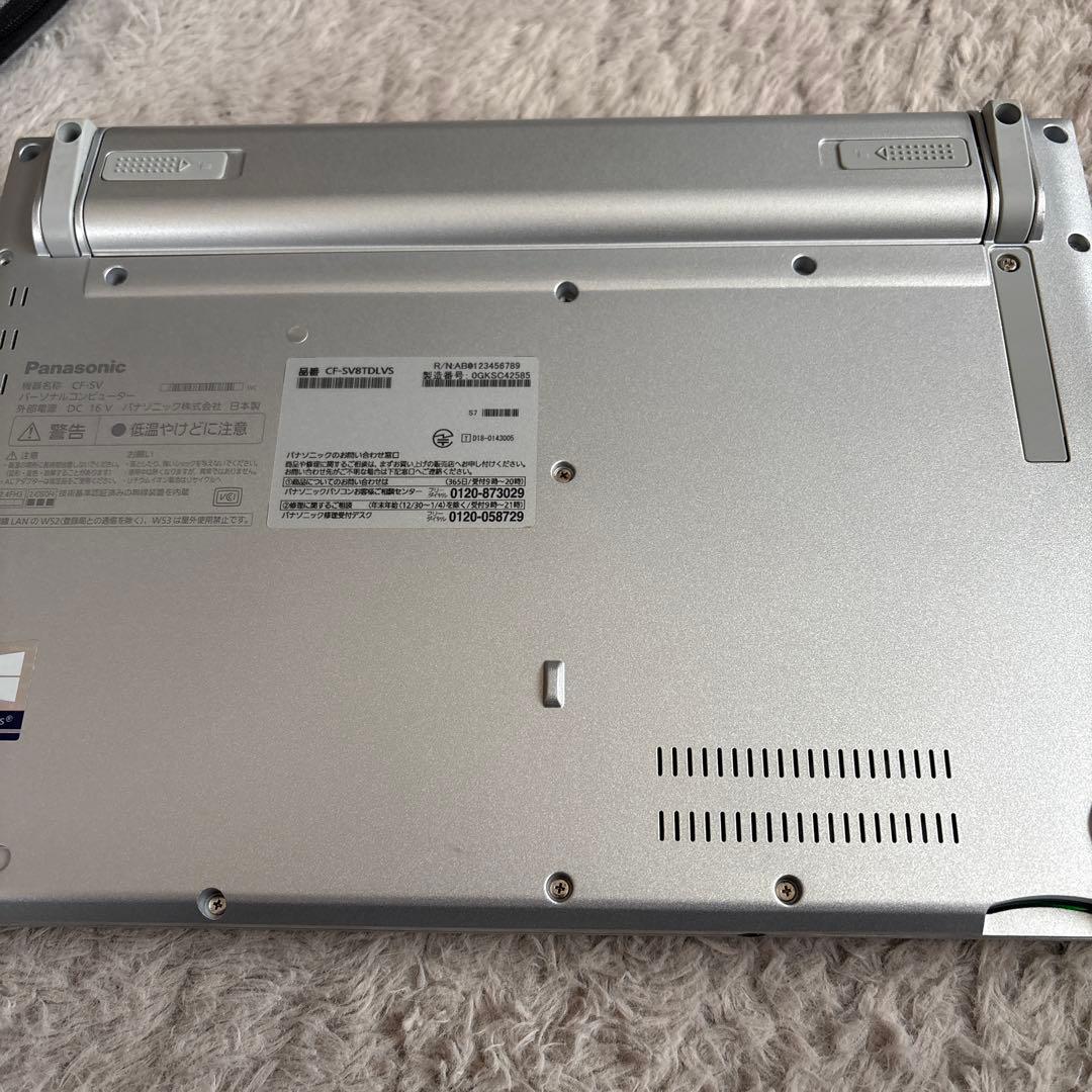Windowsノート本体 Panasonic CF-SV8