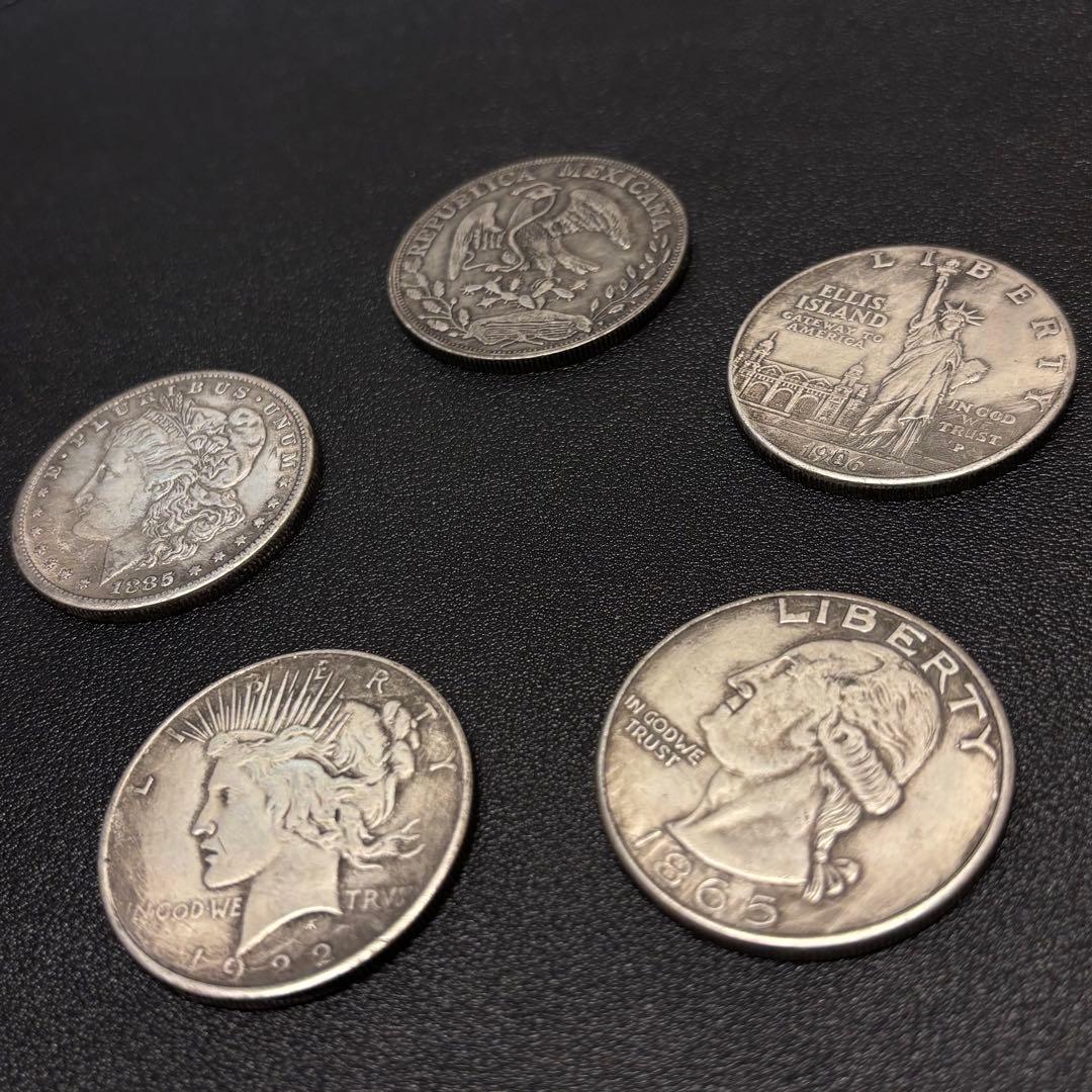 R15 海外古錢 銀貨　硬貨　5枚セット