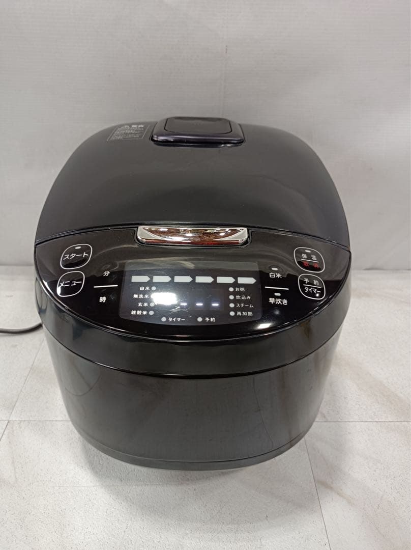 [八5852] COM 一升炊き炊飯器(10合)　加楽炊き　RM-223H