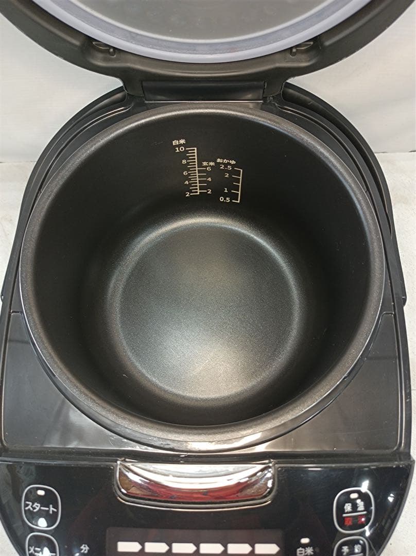 [八5852] COM 一升炊き炊飯器(10合)　加楽炊き　RM-223H