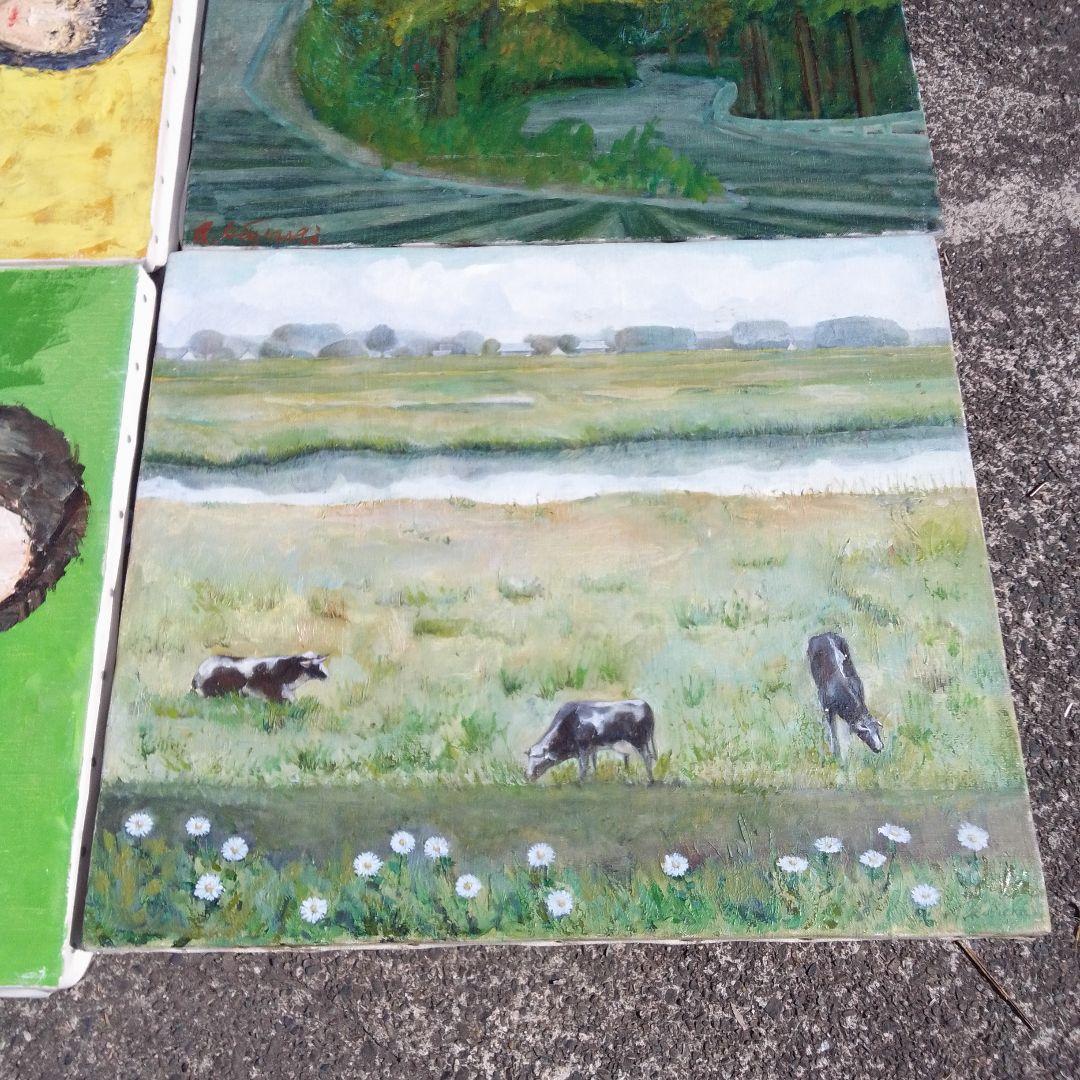 【画材】F10 キャンバス　まとめ　12枚　セット