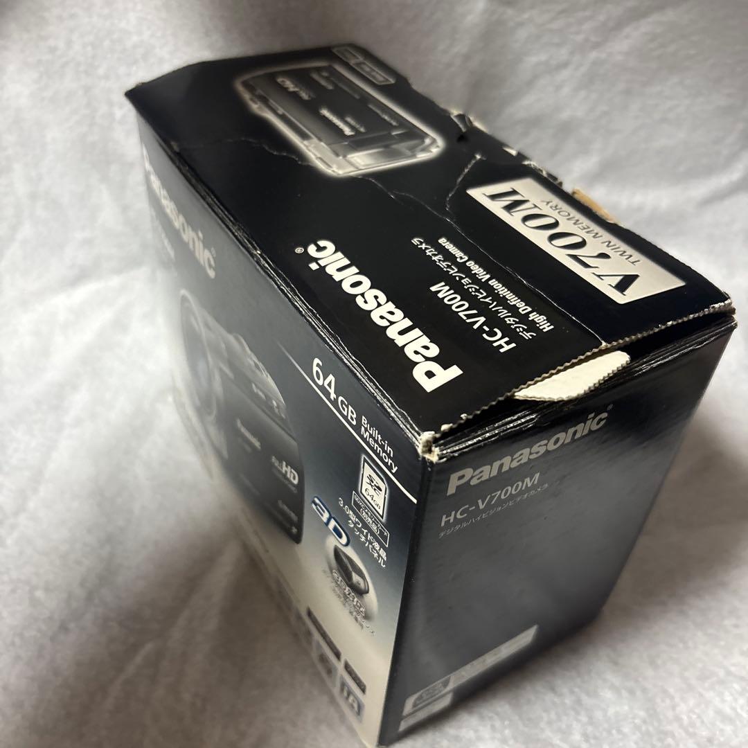 【動作確認済】Panasonic HC-V700M フルHD 付属品完備電池有