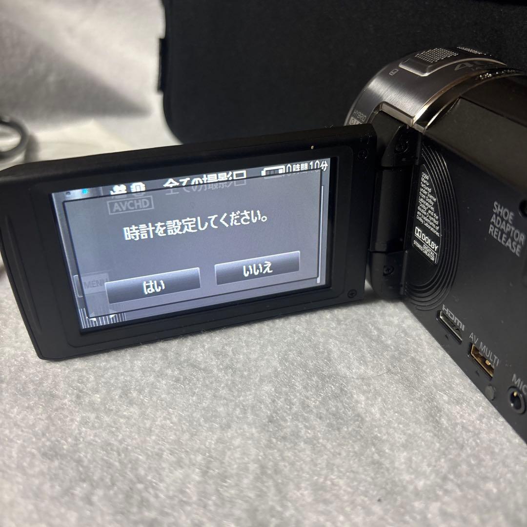 【動作確認済】Panasonic HC-V700M フルHD 付属品完備電池有