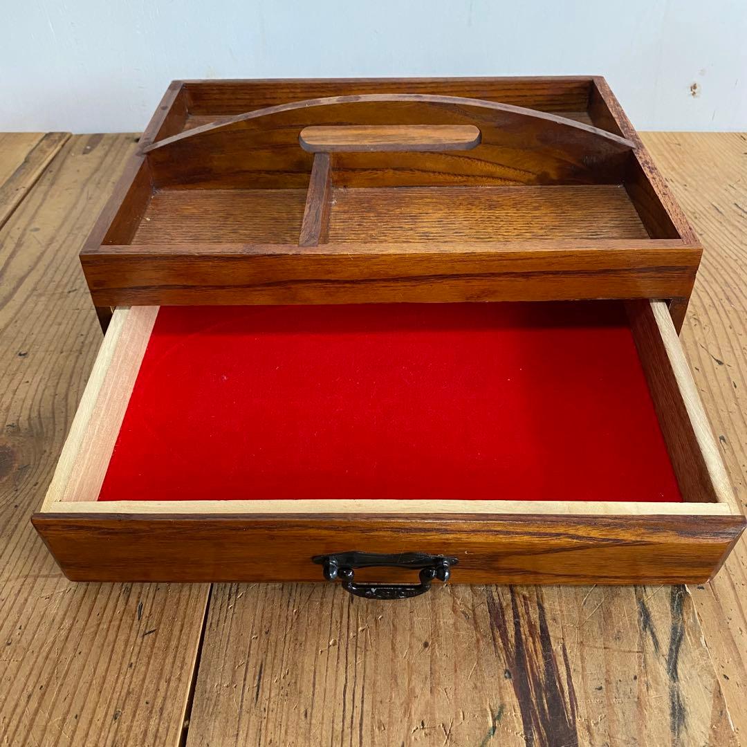 5点セット 小引き出し 裁縫箱 小物入れ 茶箪笥 昭和レトロ z906