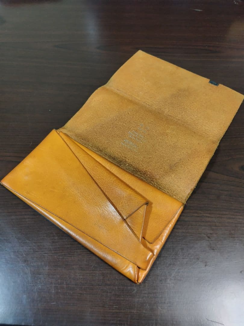 週末限定値下げ 所作 ロングウォレット 長財布 キャメル 定価25000円