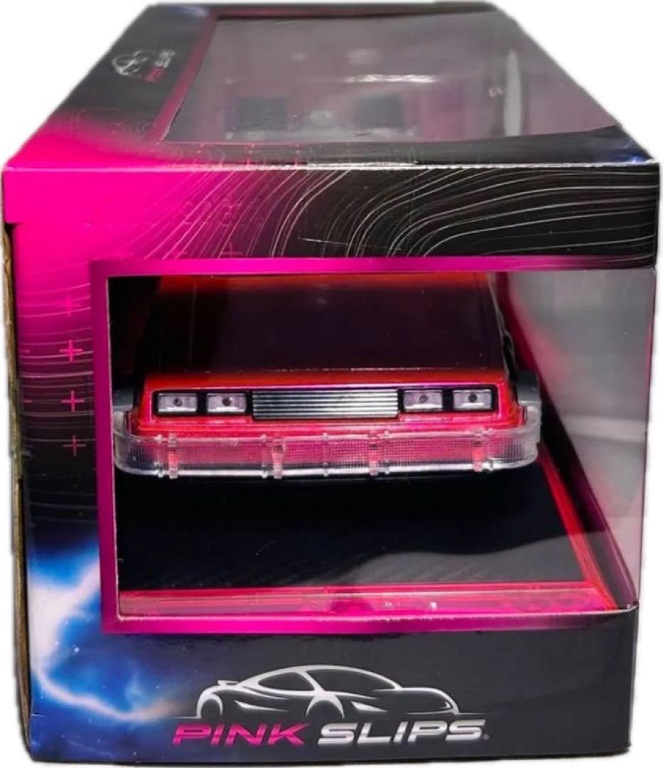 pink slips バックトゥーザフューチャー デロリアン　ピンク
