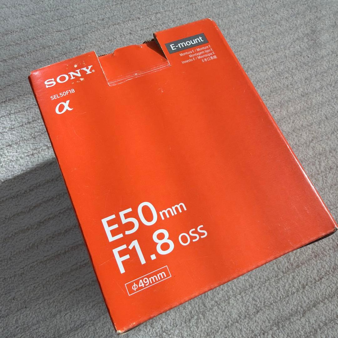 yonzero 【良品・元箱完備】SONY E 50mm F1.8