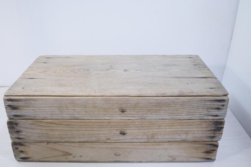 ◆昭和レトロ　◆木製もろぶた3段　ばんじゅう　蓋付き