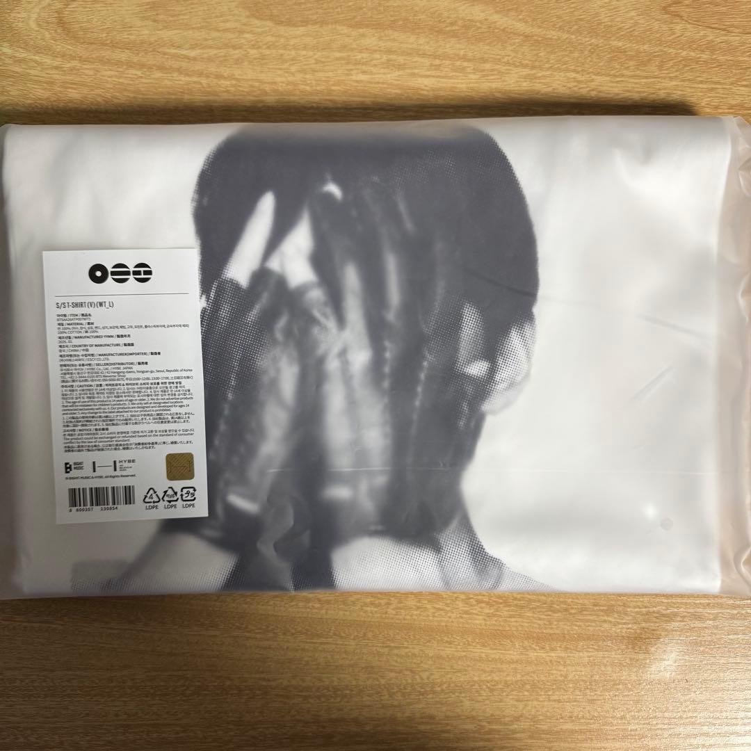 新品未開封 BTS ポップアップ テヒョン Tシャツ POP-UP L テテ