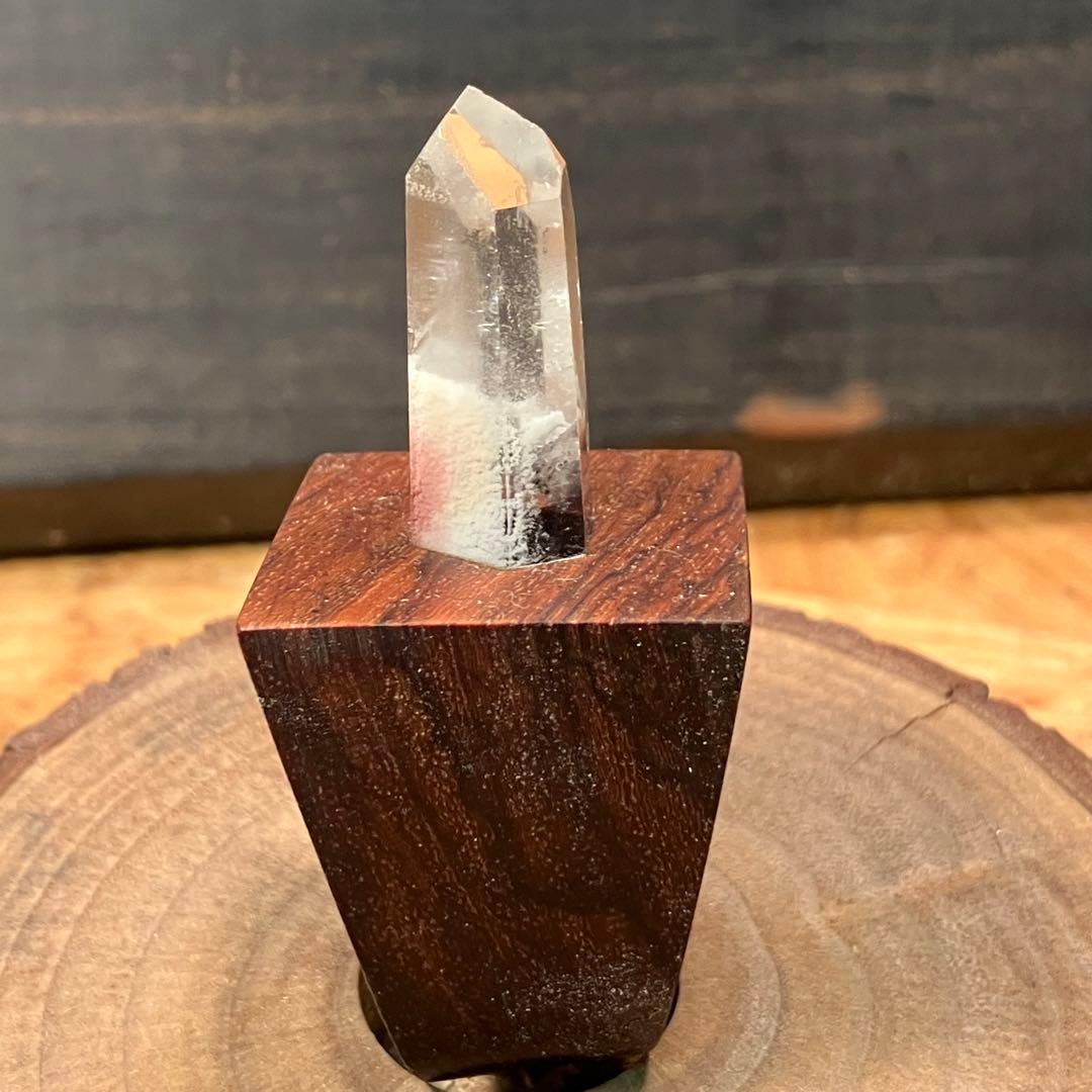 水晶クリスタルポイント指輪、