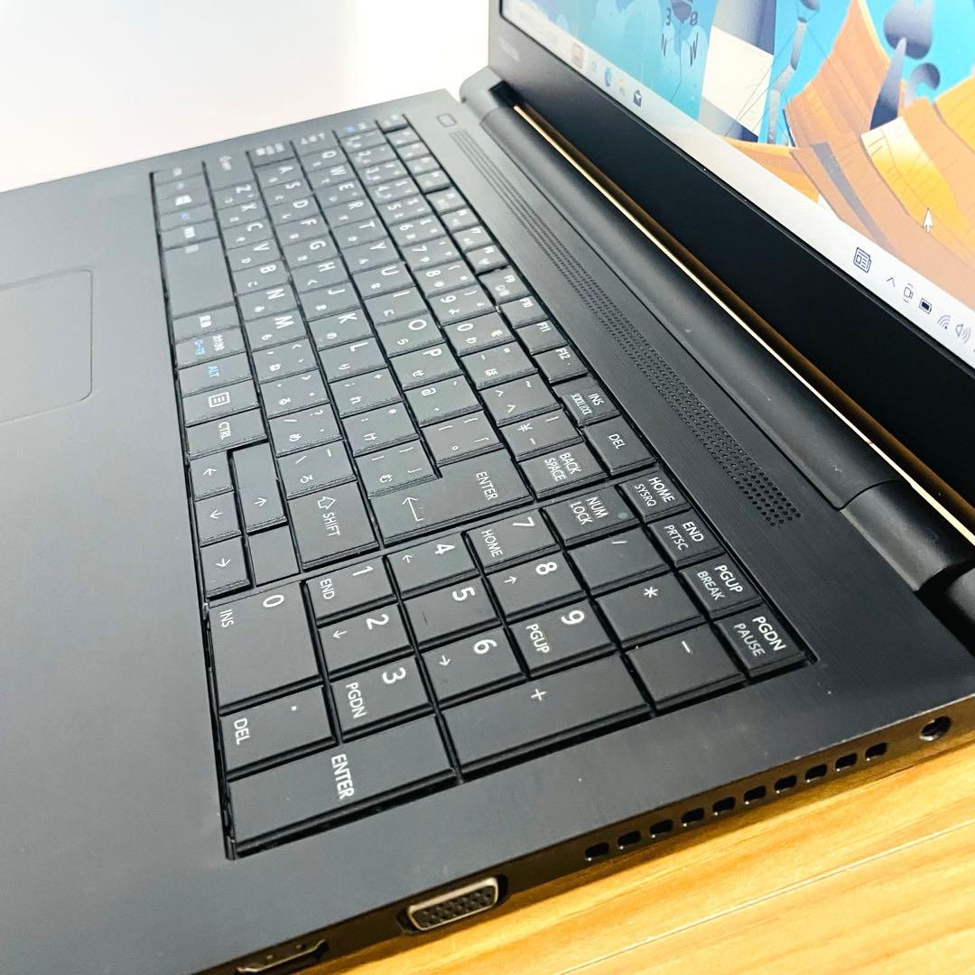 すぐに使える設定済みノート余裕大容量500ギガwin11オフィスDVD Wi-F