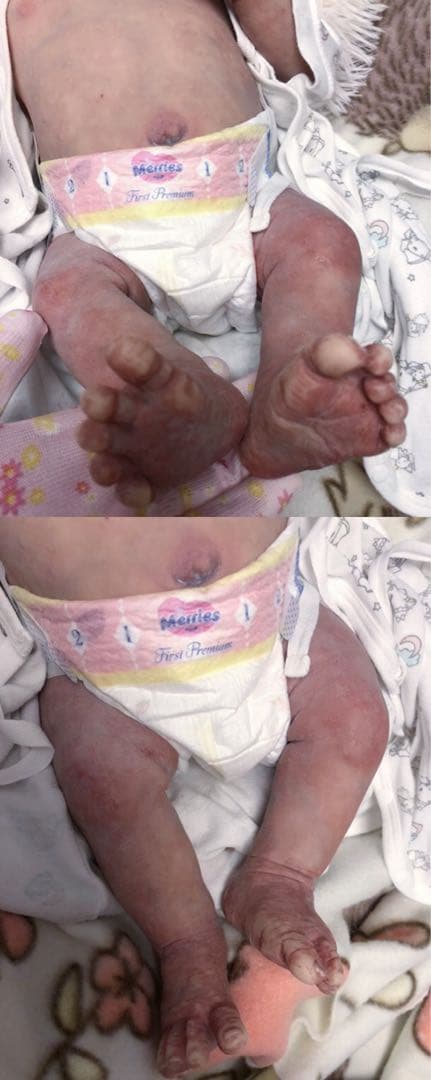 シリコン　リボーンドール　リアル赤ちゃん