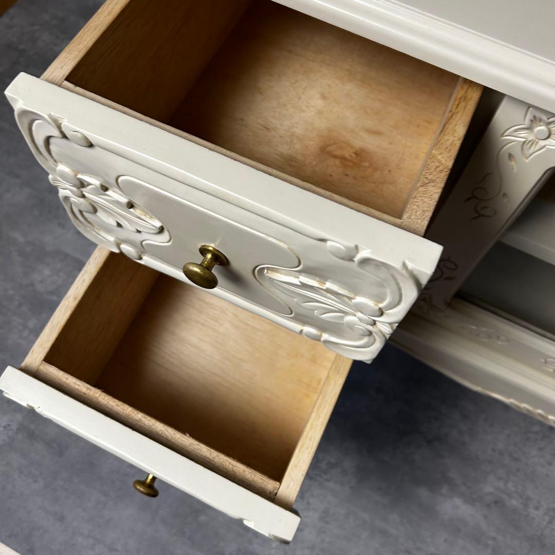 ヨーロピアンスタイル 猫脚　　テレビ台　ボード 　ラック　幅　103cm