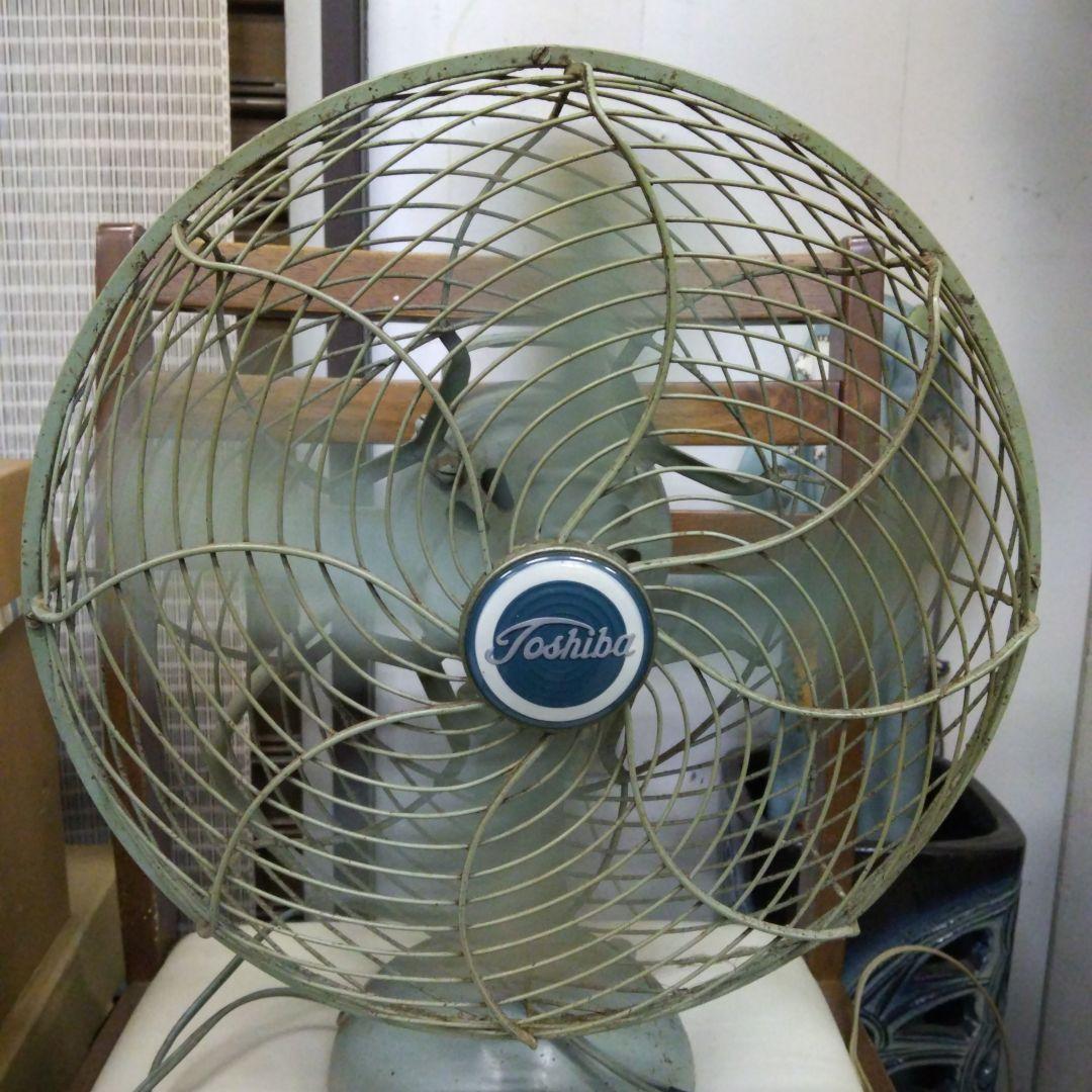 ☆☆☆期間限定！昭和レトロ【東芝扇風機 スカイブルー 現状品】