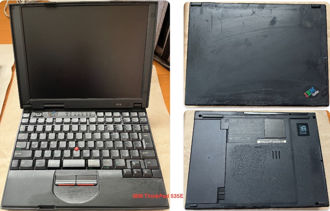 【ジャンク6台セット】IBM ThinkPad X61/X21/R31/535他