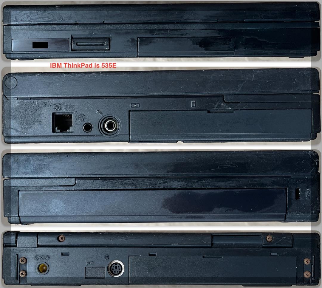 【ジャンク6台セット】IBM ThinkPad X61/X21/R31/535他
