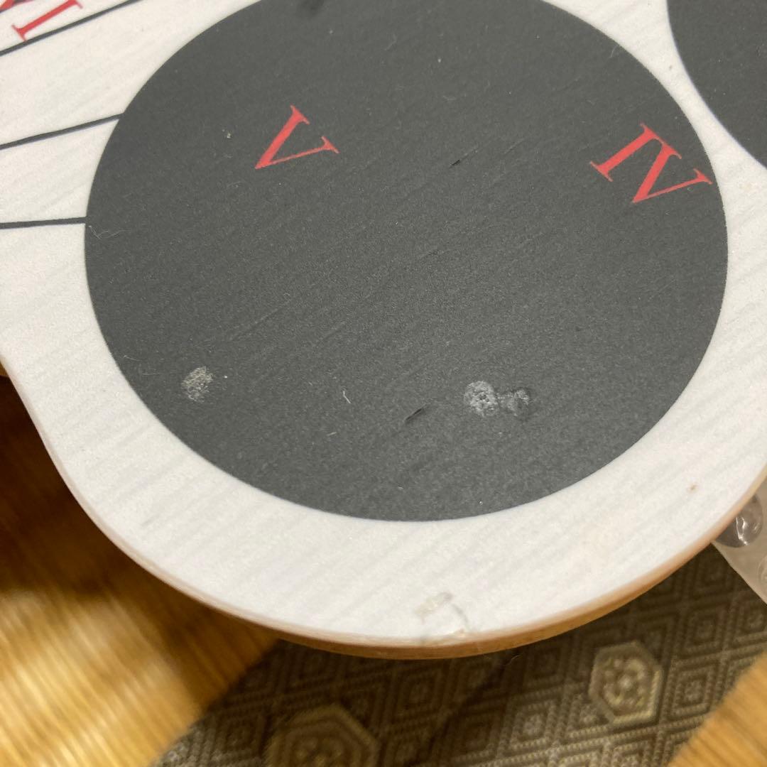 バンクシー　バルーンガール木製掛時計