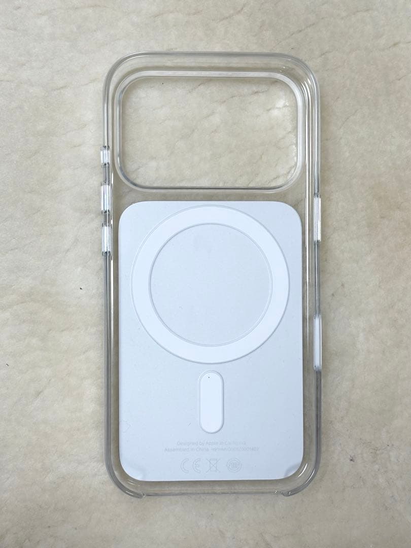 Apple 純正品　MagSafe対応iPhone 17 Proクリアケース