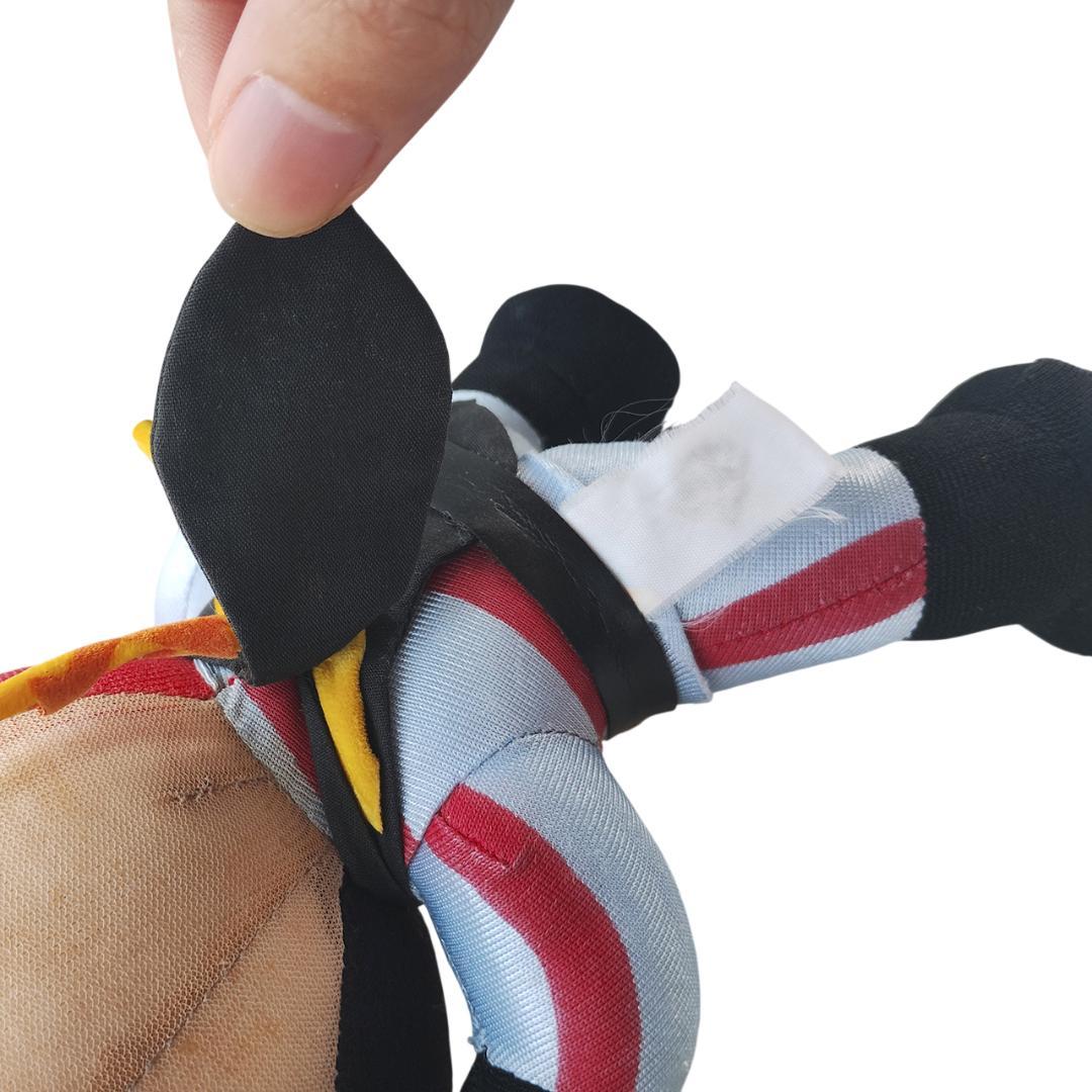 仮面ライダーX 90年代 レトロ ぬいぐるみ 中型 メンテ済