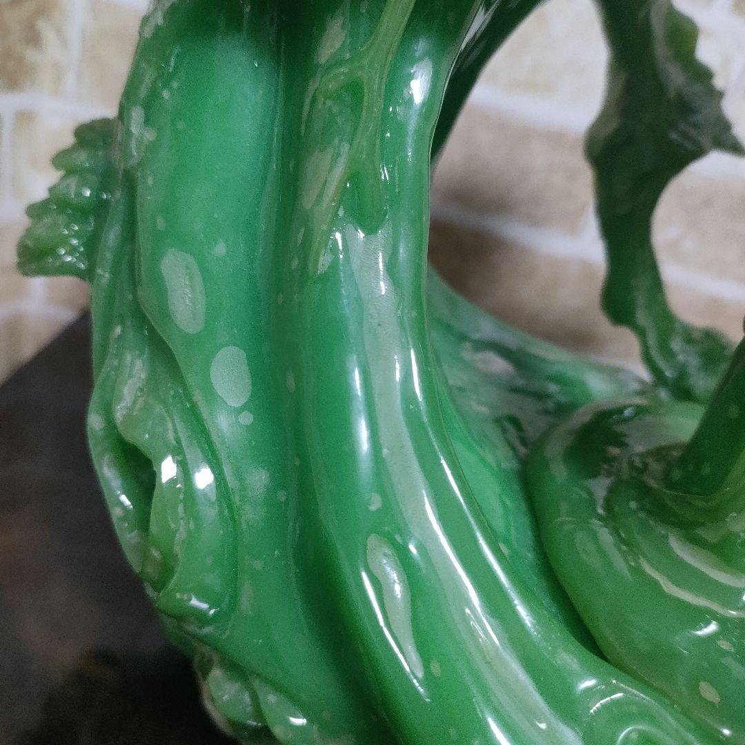 縁起物 翡翠風 七福神 置物 高さ25cm☓横幅36cmサイズ