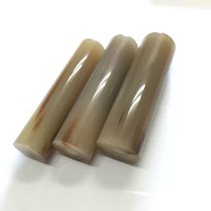 オランダ水牛16.5mm 実印 ケース付き