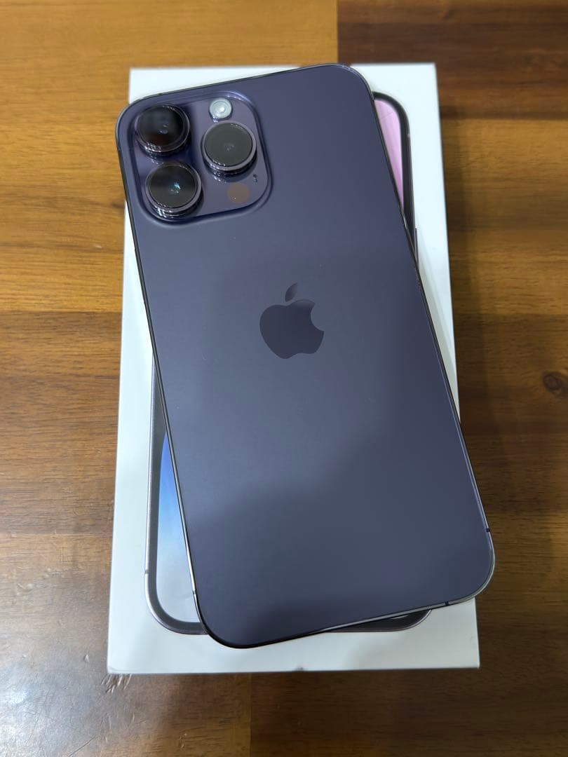 iphone14pro max 512gb ディープパープル simフリー