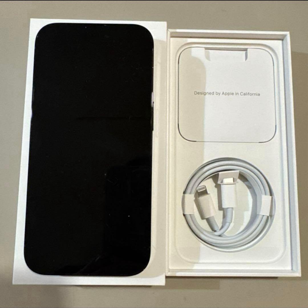 【美品】Phone14Pro スペースブラック 128GB SIMフリー