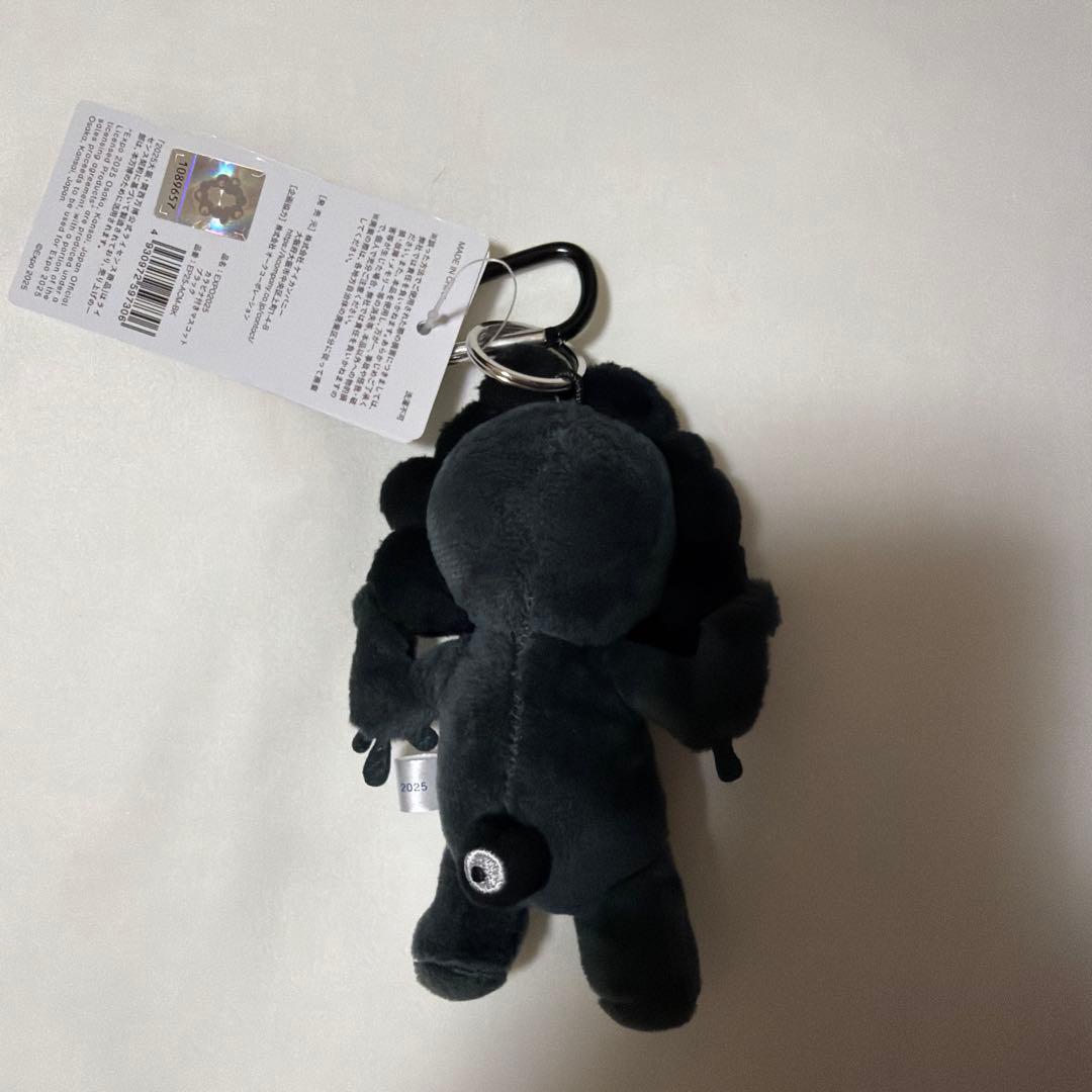 黒ミャクミャク　立ち　カラビナ付き　マスコット　大阪関西万博会場限定品　新品