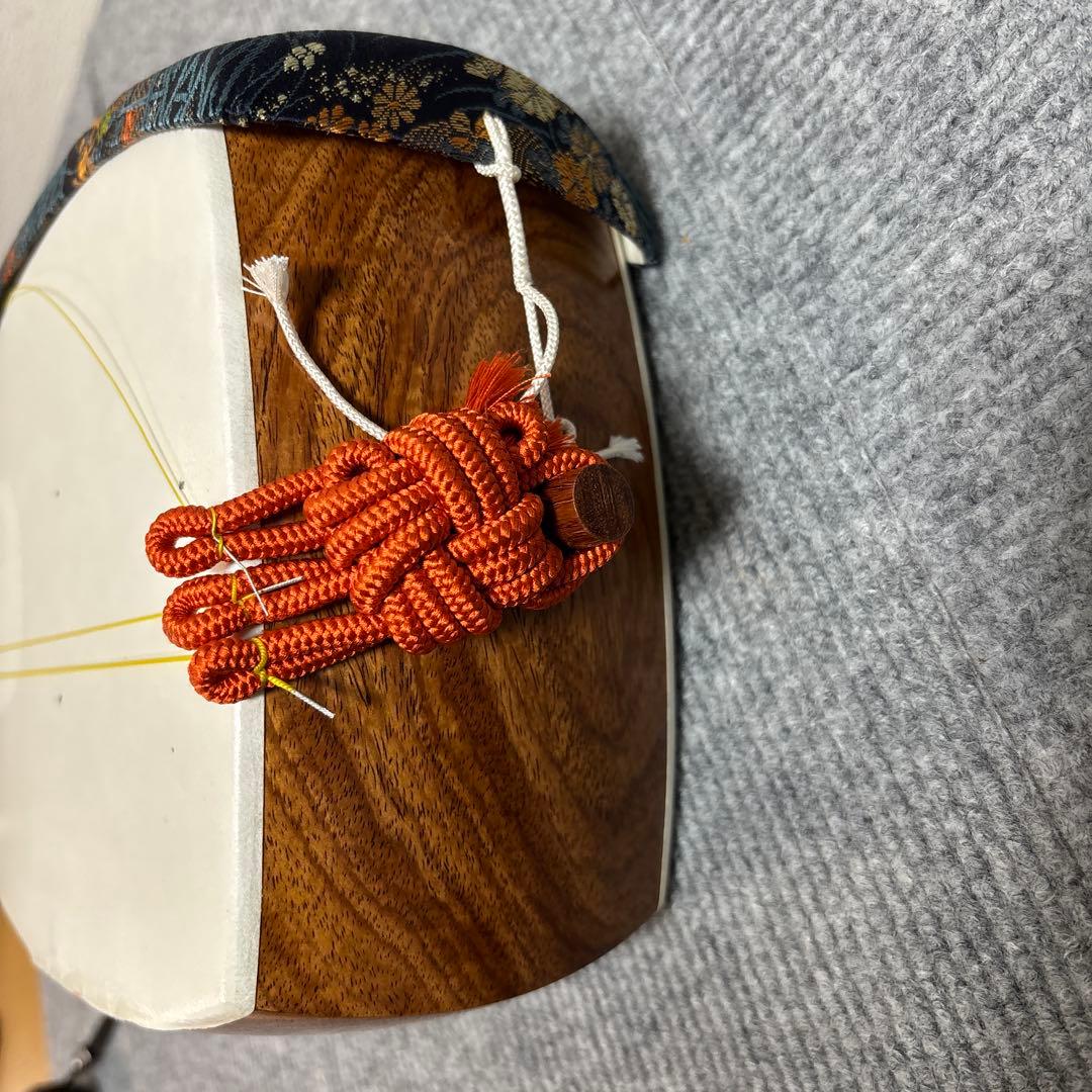 三味線 中棹 人工皮 丸打胴 破れ有 和楽器